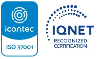 Certificación ISO 37001 · Icontec · IQNET Recognized Certification
